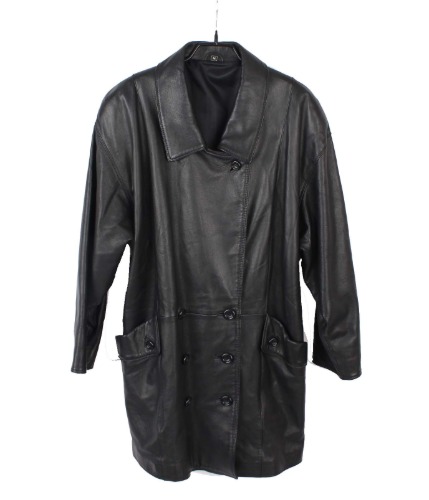 vintage leather jacket (M)