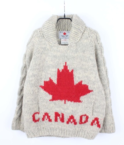 CANADA wool SWEATER (made in Canada)