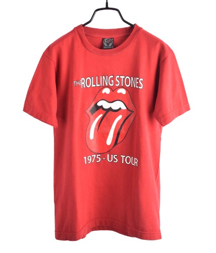 THE ROLLING STONES 1975-US TOUR 1/2 T-shirt (M)