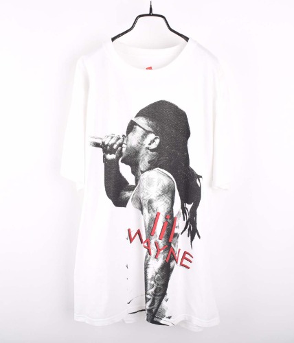lil WAYNE by Hanes Comfortsoft HEAVY WEIGHT 1/2 T-shirt (L)