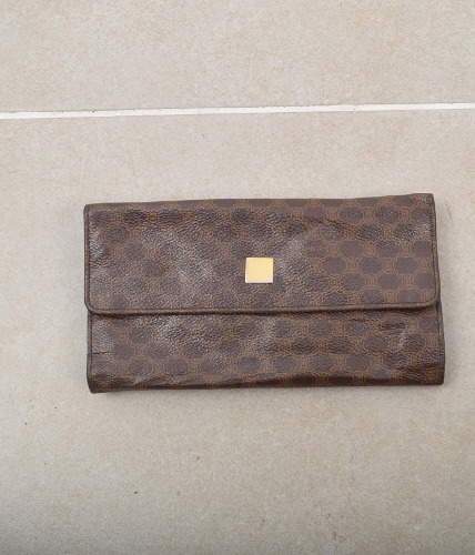 CELINE leather wallet