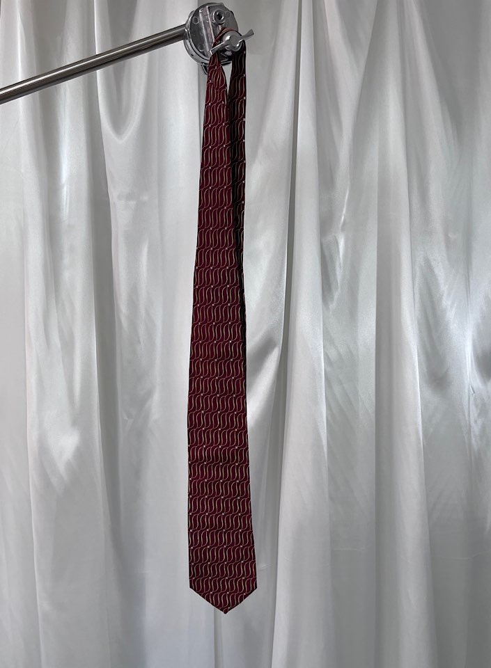 Yves Saint Laurent silk necktie