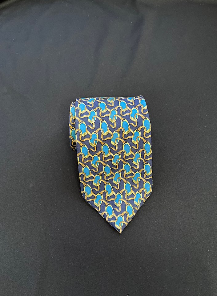 FENDI silk neck tie (made in Italy)