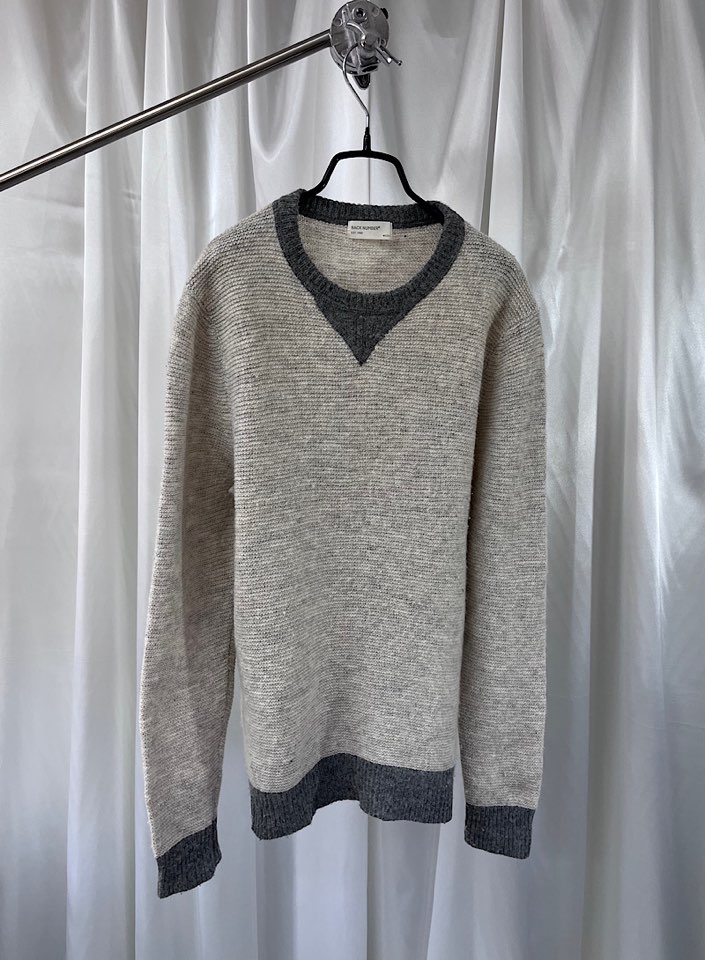 Back Number wool knit (M)