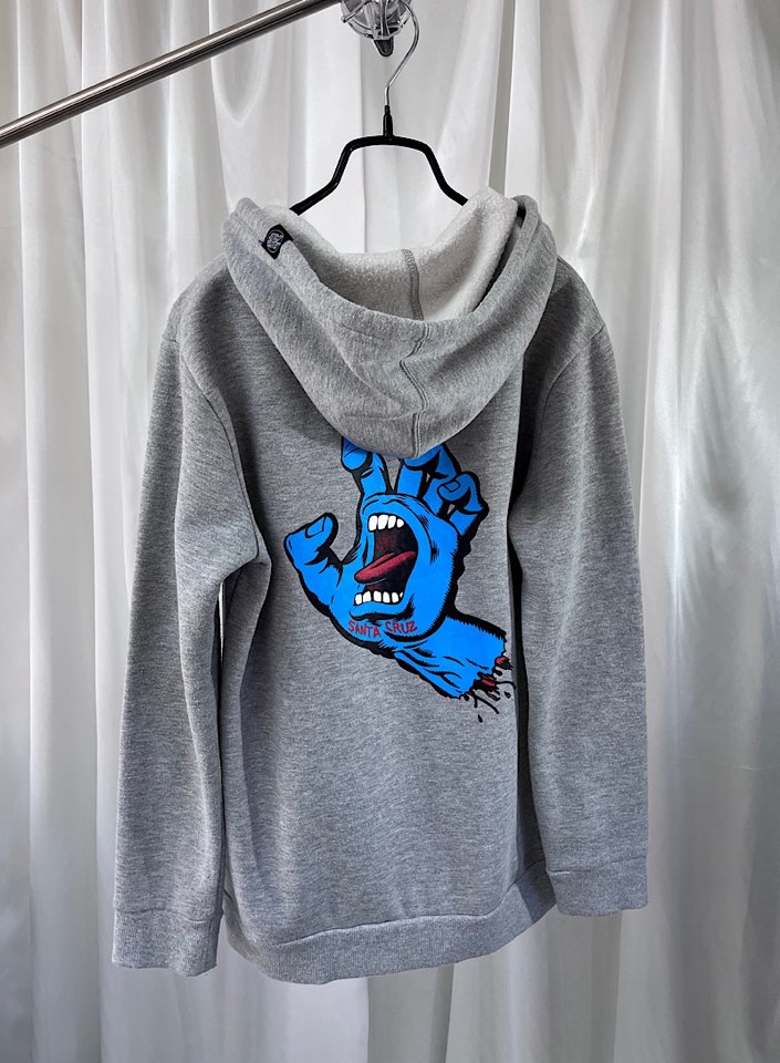 SANTA CRUZ zip-up hoodie (s)