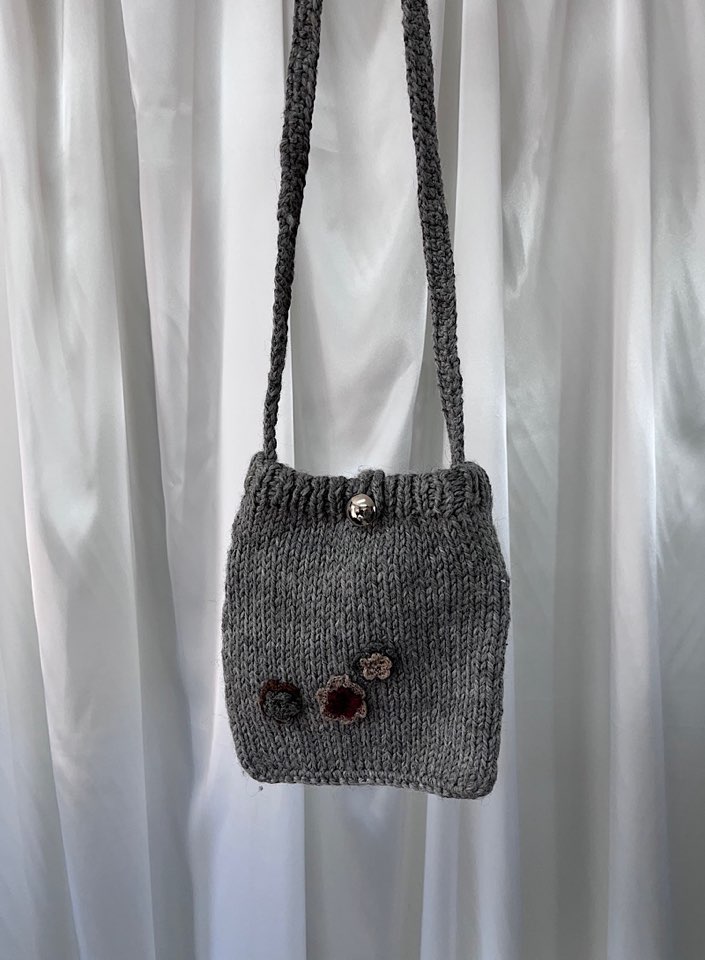 vintage wool bag