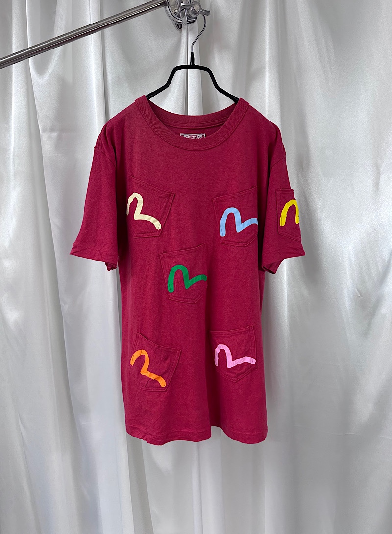 90`s EVISU 1/2 T-shirt