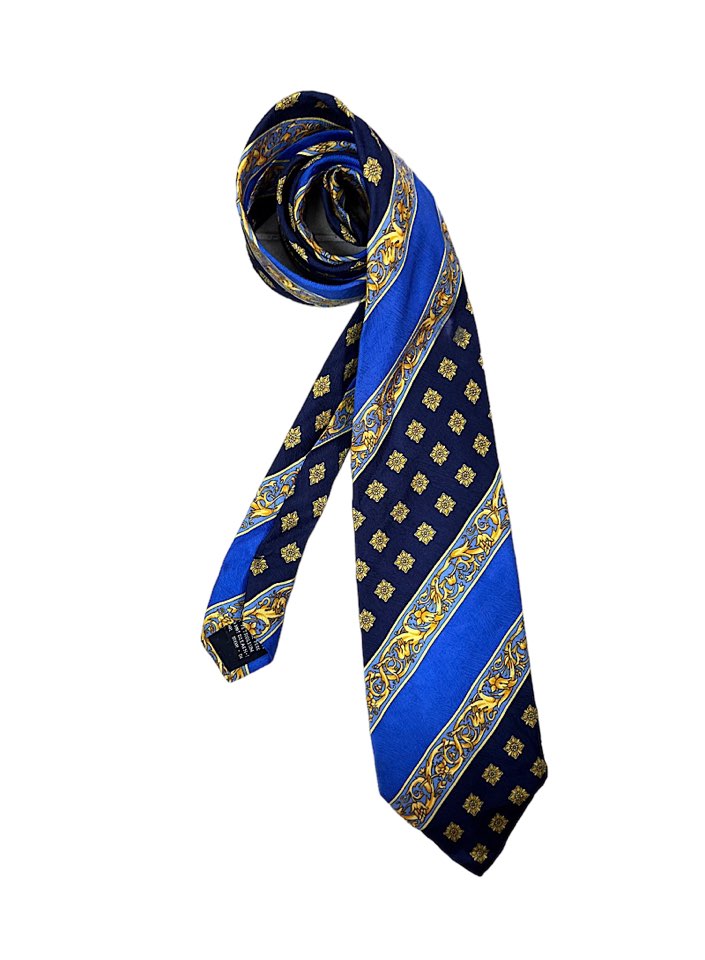 VERSACE silk necktie (made in Italy)