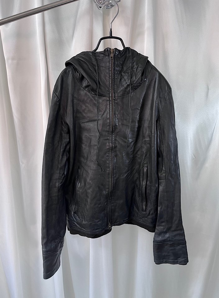 LE PLAT LUI`S leather jacket (S)