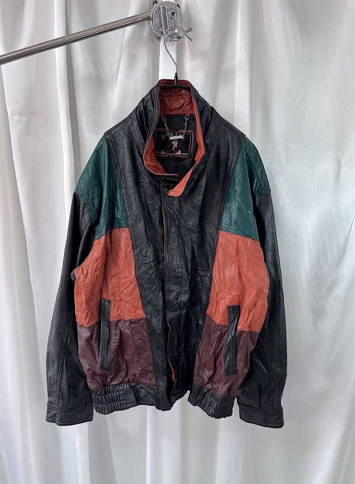 RAMSES leather jacket (m)