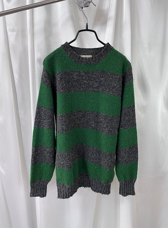 KATO` x Jamieson`s wool knit  (s)
