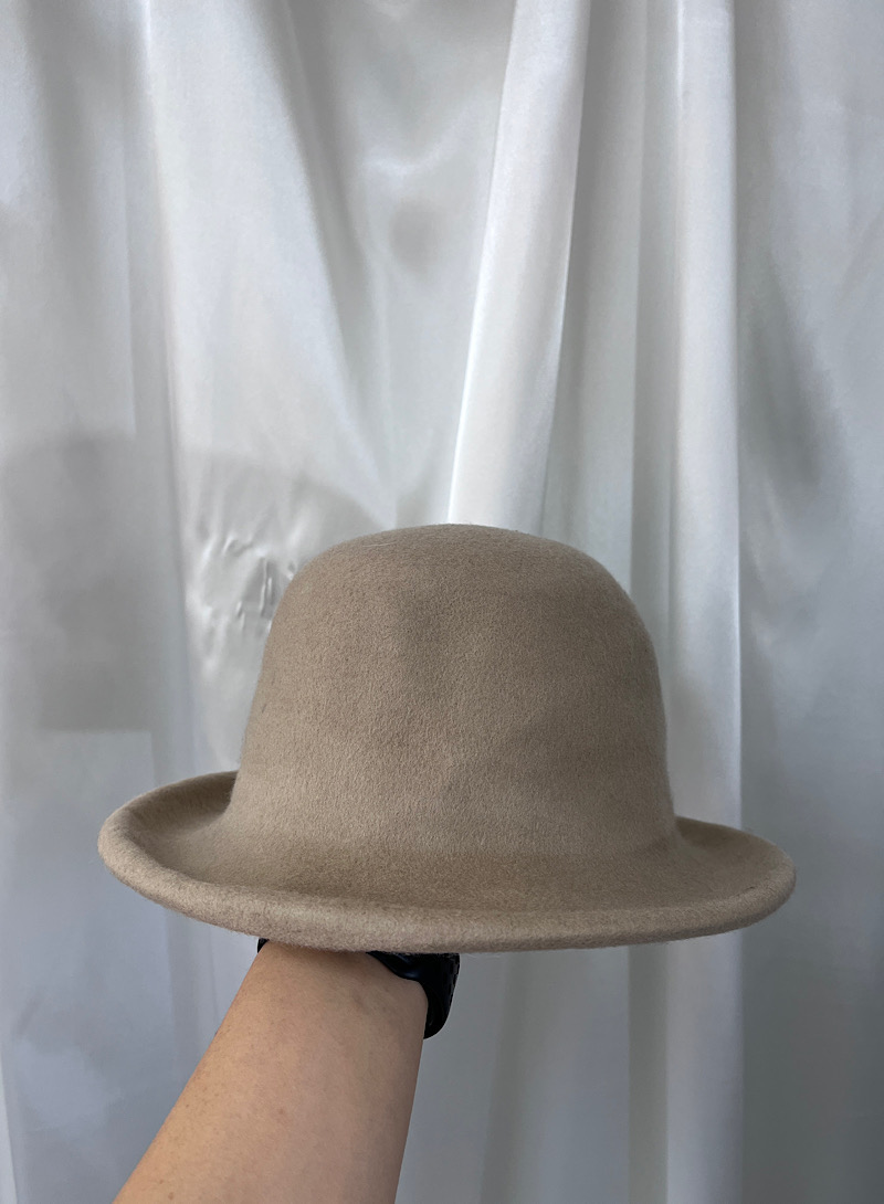 vintage wool hat (57cm)