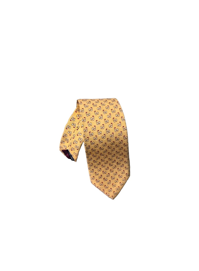 Salvatore Ferragamo silk neck tie (made in Italy)