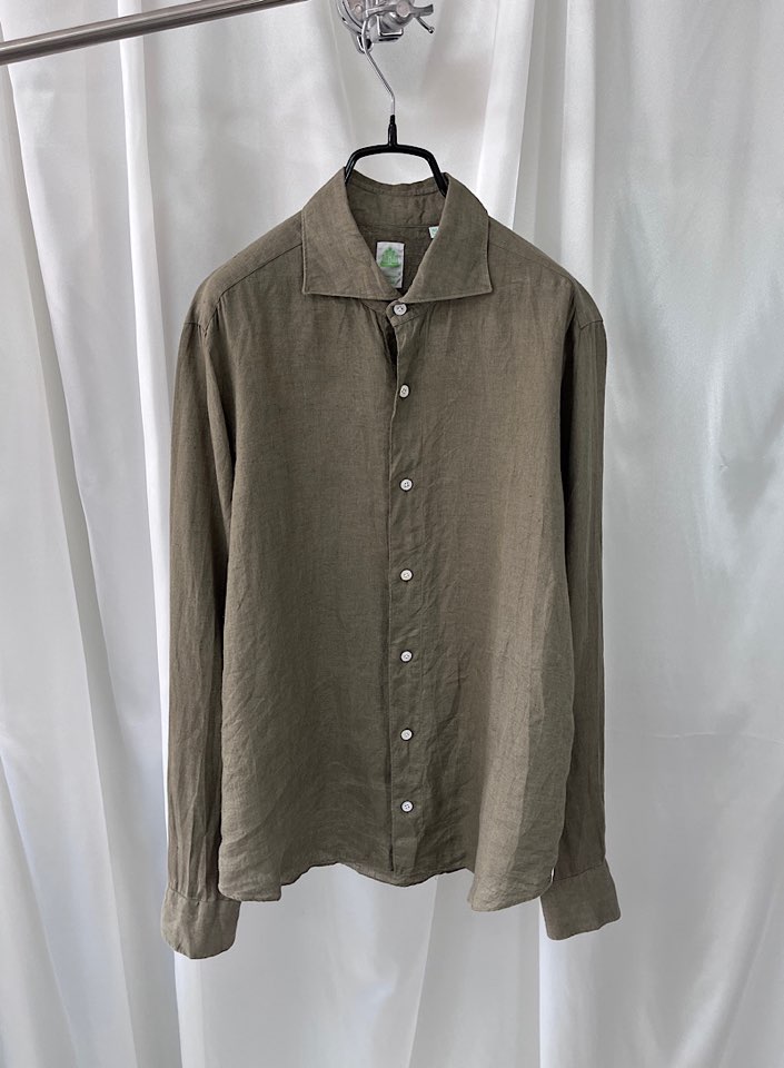 vintage linen shirt (made in Italy)