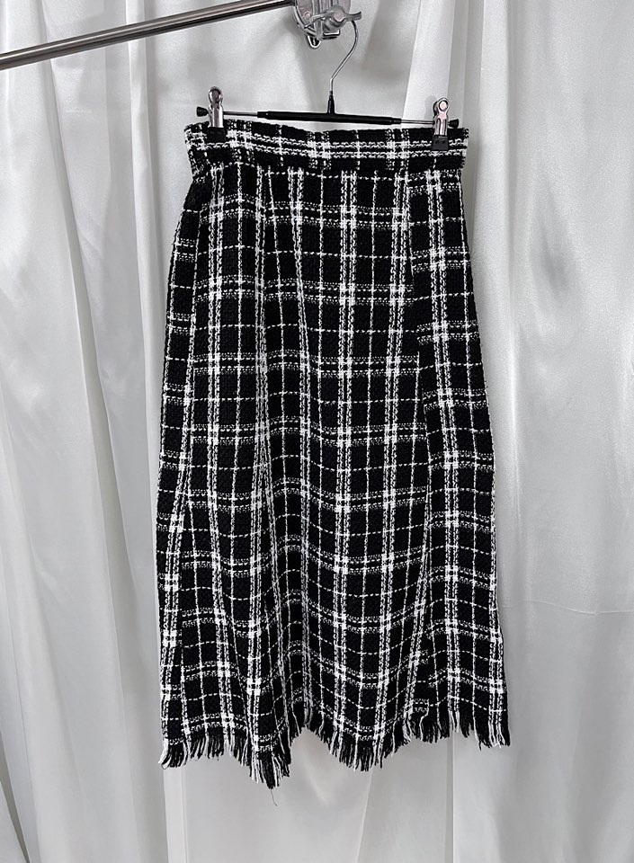 vintage tweed skirt