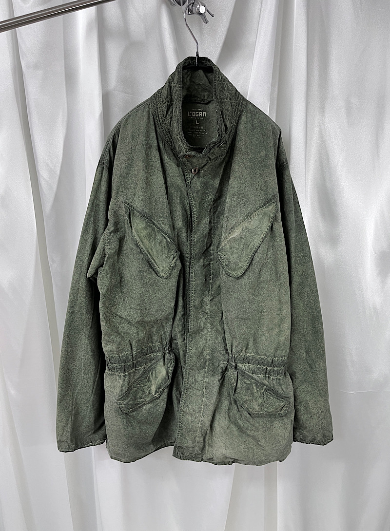 LOGAN military jacket (made in U.S.A.) (L)