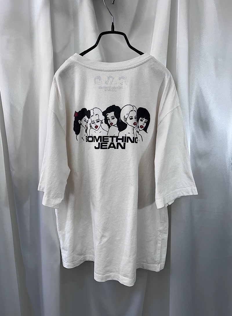 something jean 1/2 T-shirt