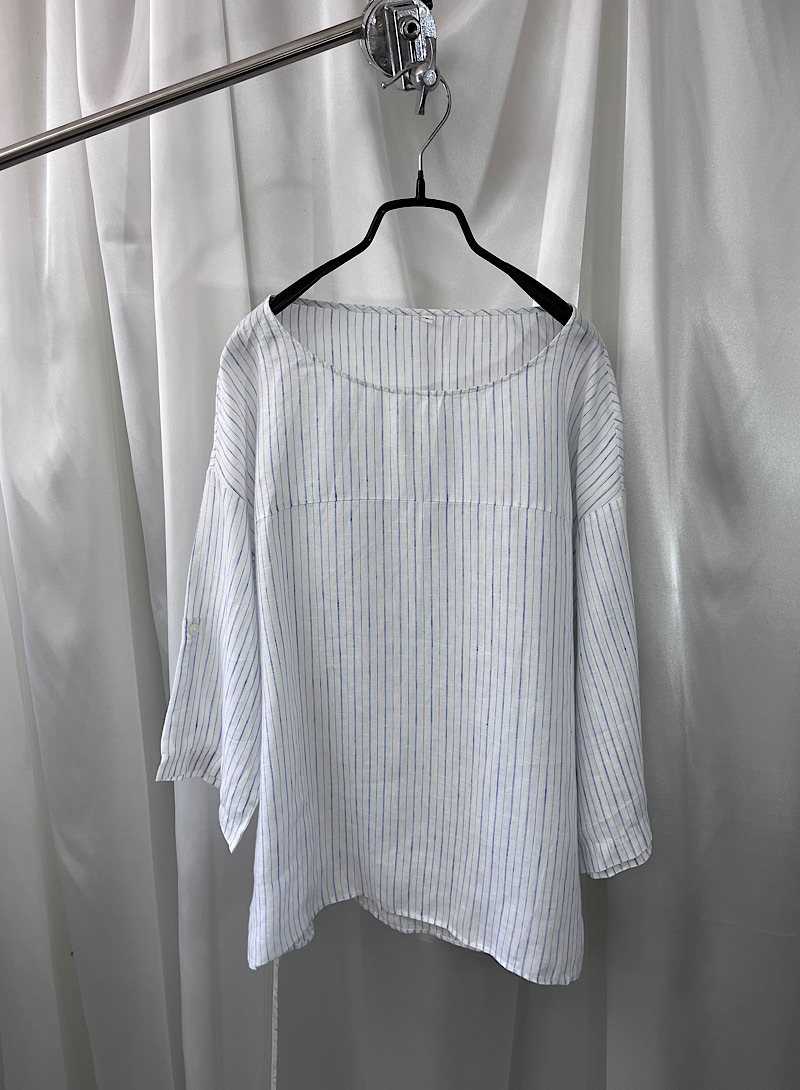 muji linen shirt (L)