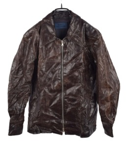 MARCO TAGLIAFERRI leather jacket (made in Italy)