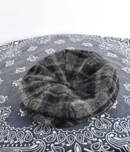 A BATHING APE x Harris Tweed wool hat