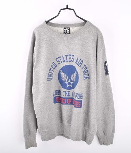 UNITED STETES AIR FORCE by Rough sweatshirt (L)