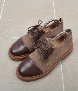 vintage leather shoes (250mm)