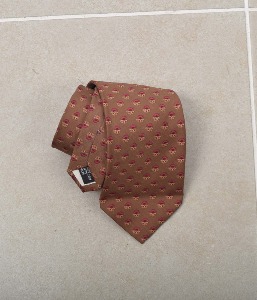 LANVIN silk necktie (made in Italy)