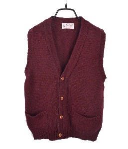 Shetland by JOHN TULLOCH wool vest (made in Scotland)