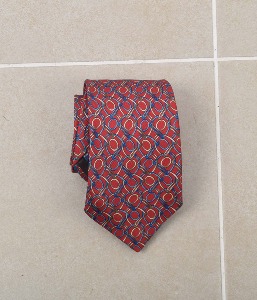 Burberry silk necktie