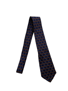 HERMES silk necktie (made in France)