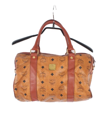 MCM golf collection leather bag