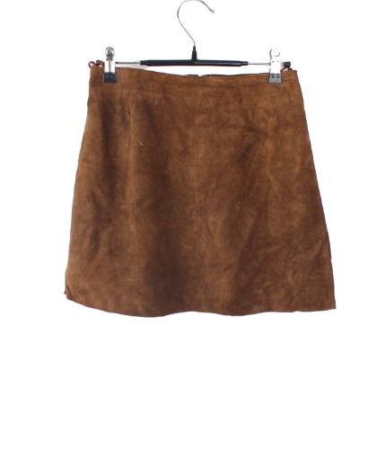 DKNY leather skirt