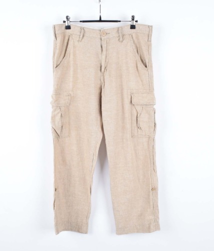 GLOBAL WORK linen pants (L)