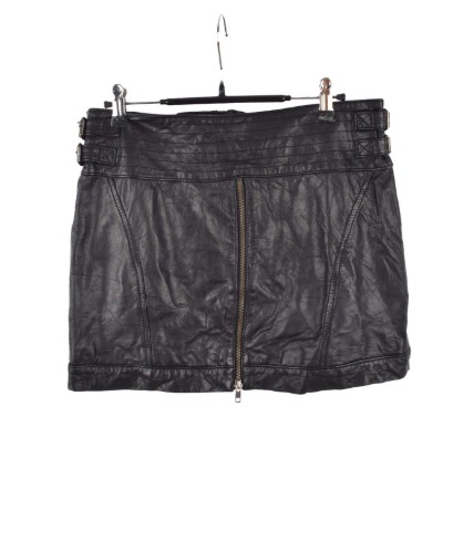 WAREHOUSE leather skirt
