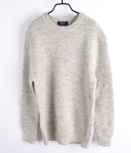 BACK NUMBER wool knit (XL)