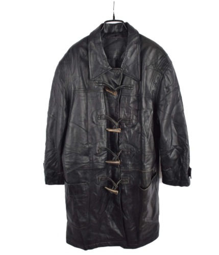 EMILIO SANDRINI  leather coat