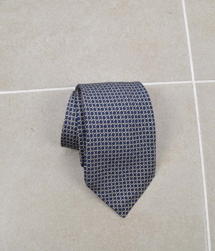 CELINE silk necktie (made in Spain)