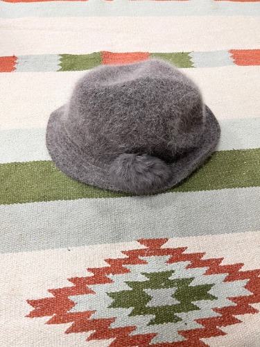 vintage wool hat (57.5cm)