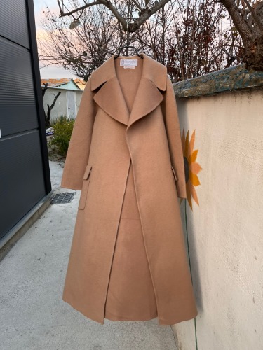 AGNONA  ALTUNA cashmere coat (cashmere 100%)