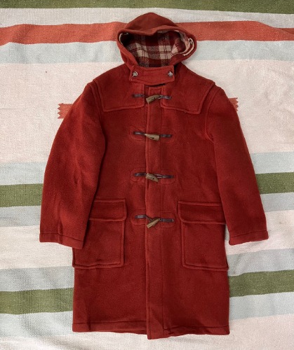GLOVERALL wool duffle coat (made in England)