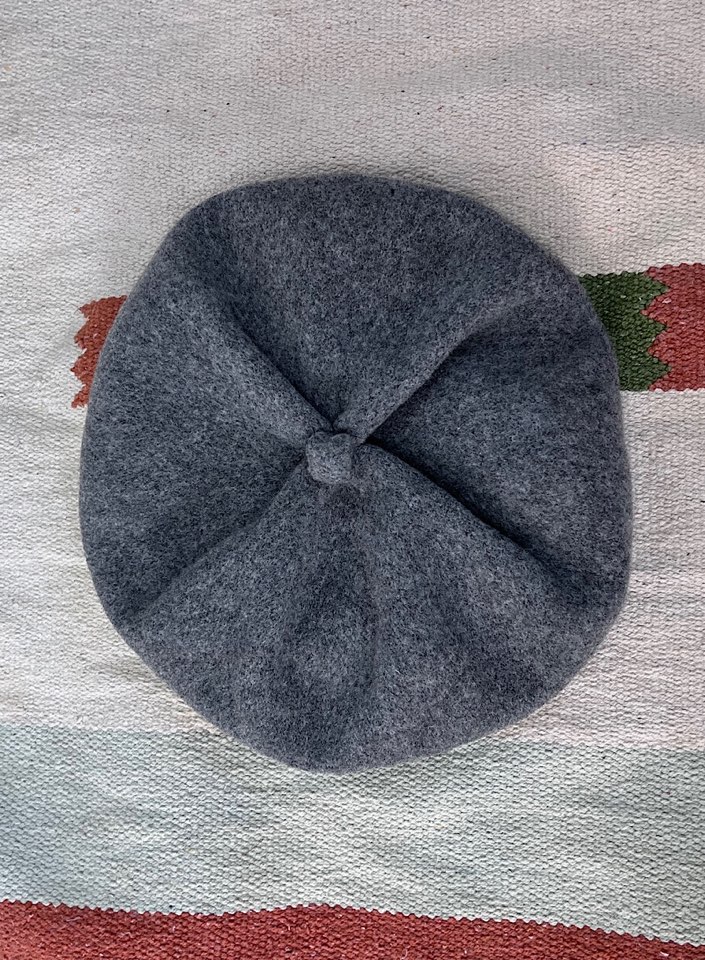 milsa wool beret (57.5cm)
