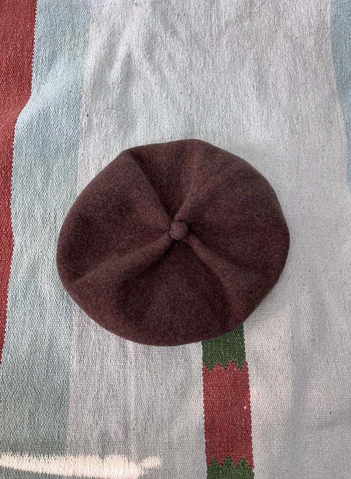 milsa wool beret (57.5cm)