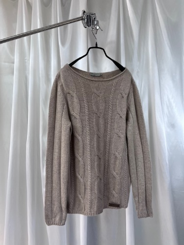 MUSETTI wool&amp;cashmere knit (made in Italy)