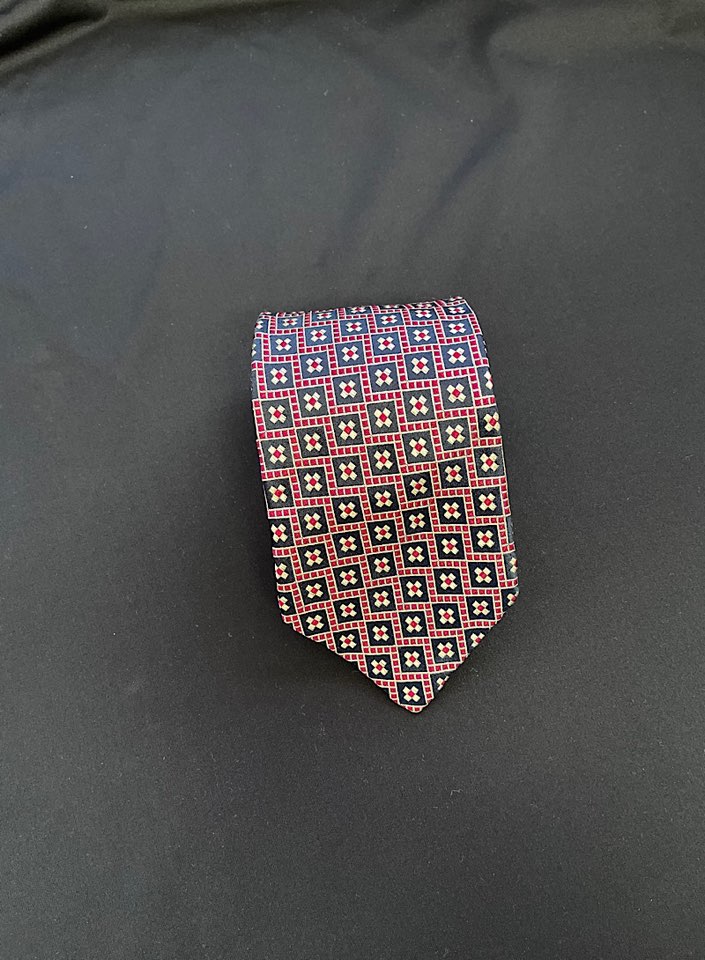 BROOKS BROTHERS silk neck tie (made in U.S.A.)