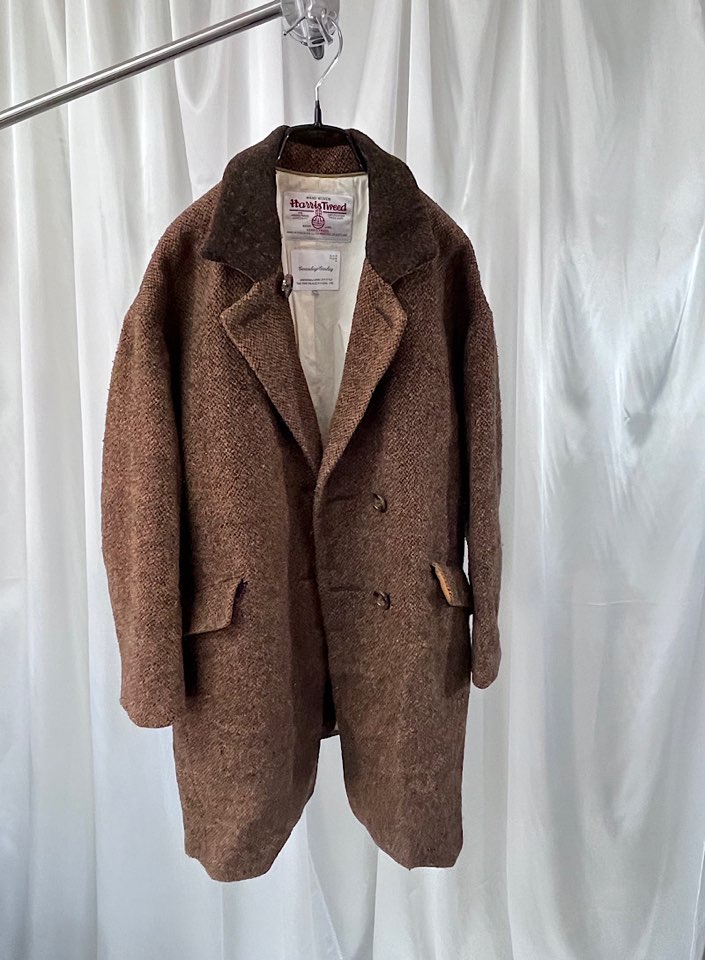Sevendays=Sunday x Harris Tweed wool coat