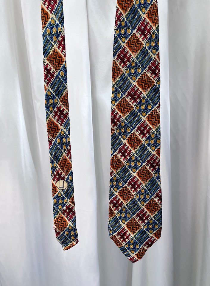 DUNHILL neck tie (made in Italy)