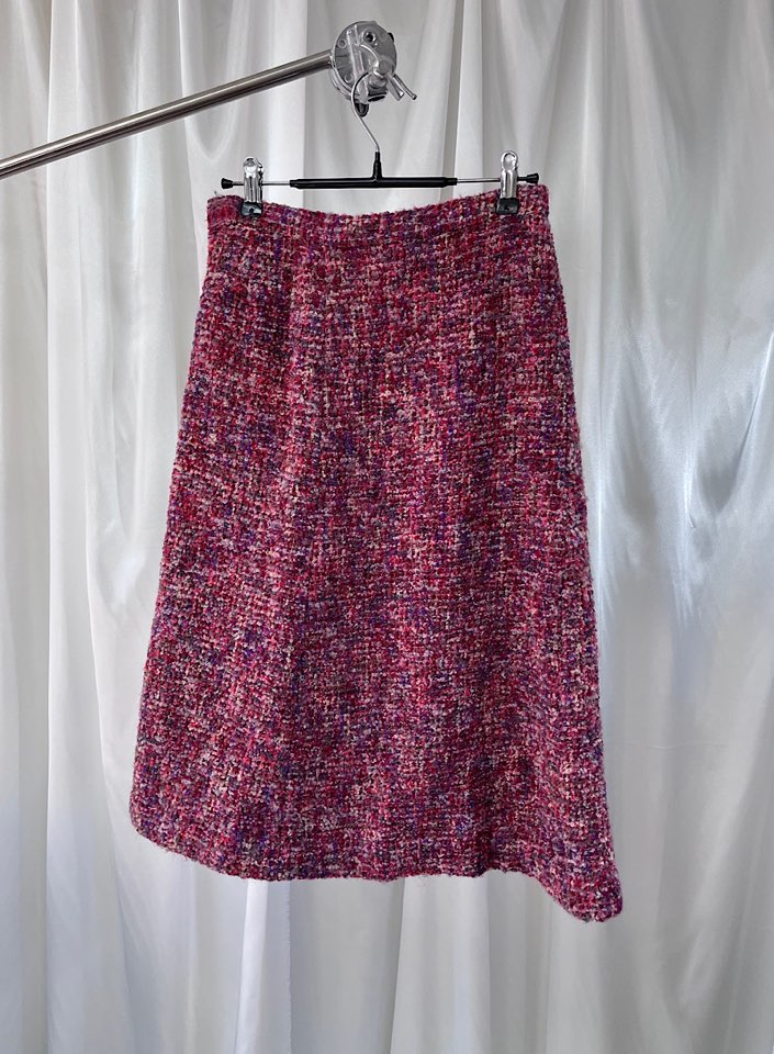 vintage tweed skirt