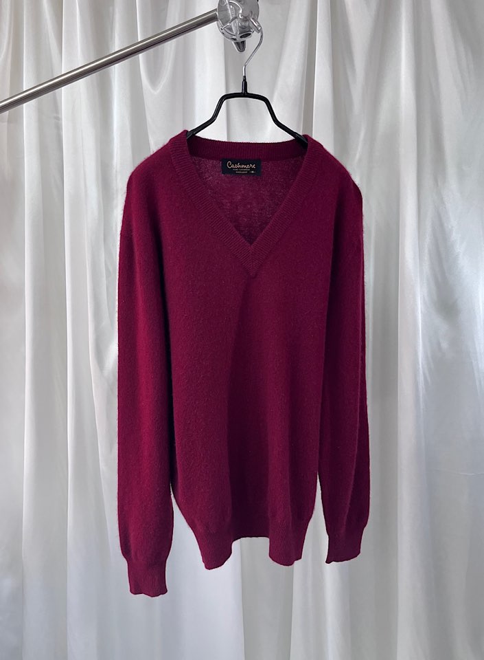 cashmere knit (m) cashmere 100%