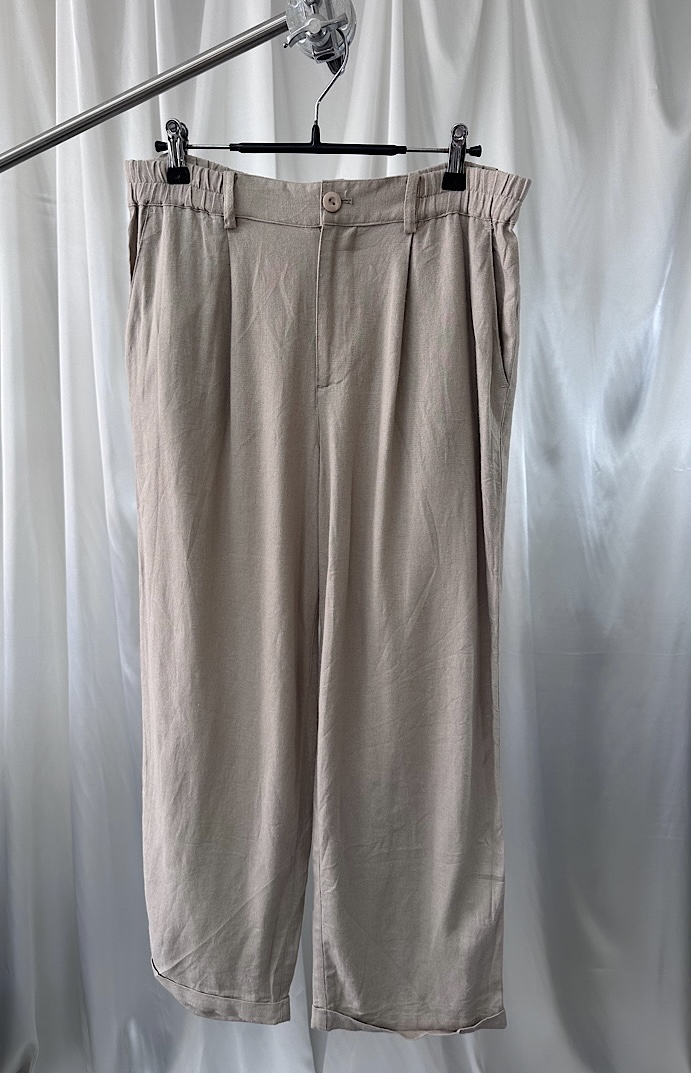 vintage linen pants (M)