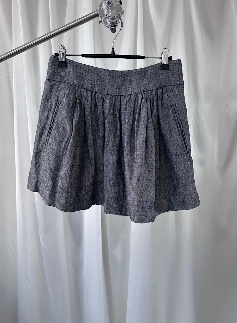 Theory linen skirt